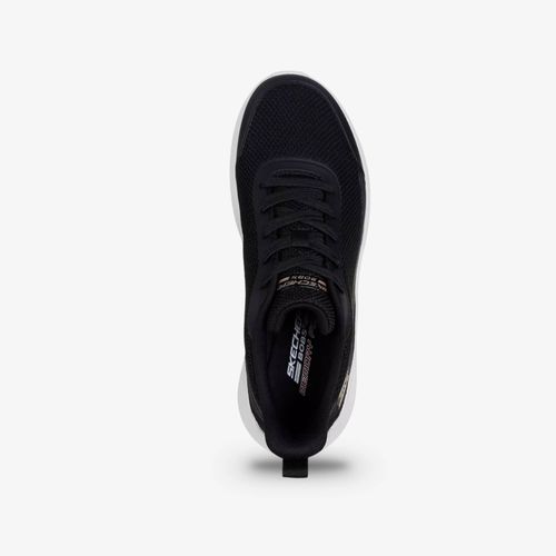 Tenis Skechers Dama Bobs Sport Squad Waves Negros