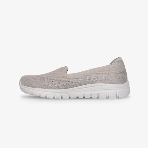Tenis Skechers Mujer Graceful Beige