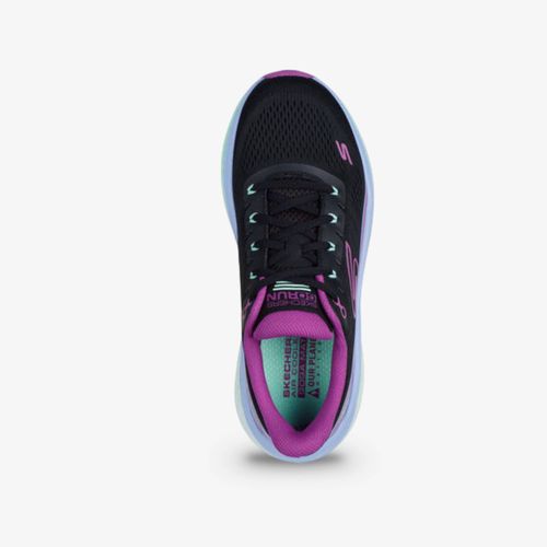 Tenis Skechers Mujer Max Cushioning Propulsion Negro Rosado