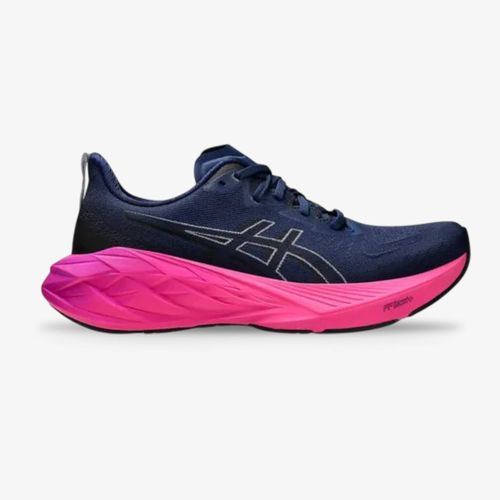 Tenis Asics Novablast 4 Hombre Azul Fucsia