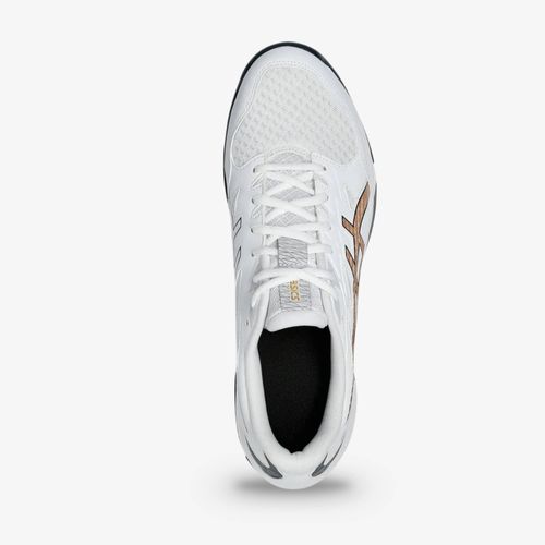 Tenis Asics Gel Rocket 11 Hombre Blanco Negro