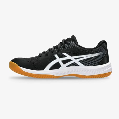 Tenis Asics Upcourt 6 Hombre Negro Blanco