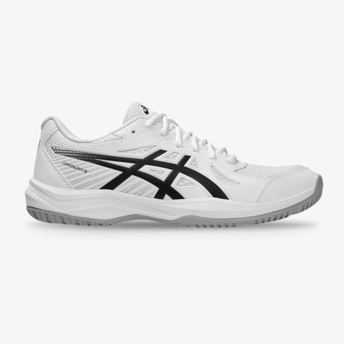 Tenis Asics Upcourt 6 Hombre Blanco Negro