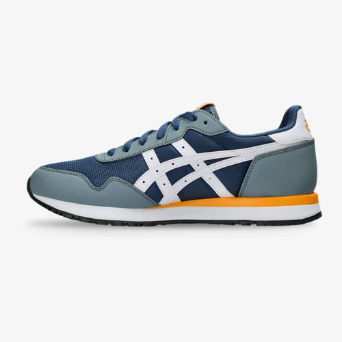 Tenis Asics Tiger Runner II Hombre Azul Blanco