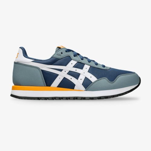 Tenis Asics Tiger Runner II Hombre Azul Blanco