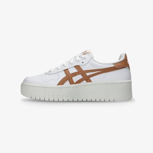Tenis Asics Japan S PF Mujer Blanco Cafe