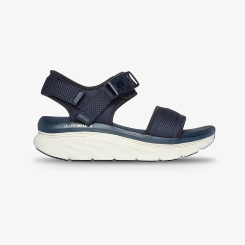 Sandalias Skechers D'Lux Walker Mujer Azul