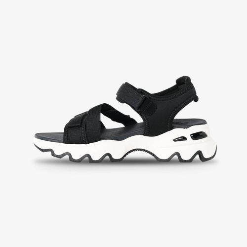 Sandalias Skechers D'Lux Walker Mujer Negro