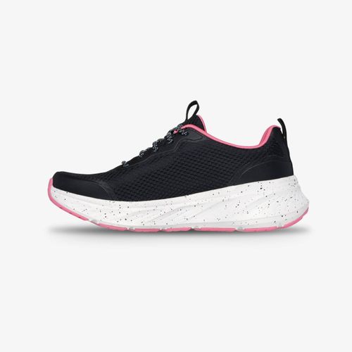 Tenis Skechers Edgeride Mujer Negro Rosado