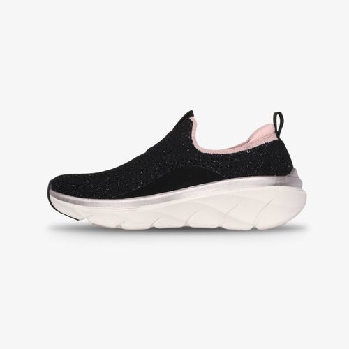 Tenis Skechers D'Lux Walker 2.0 Mujer Negro