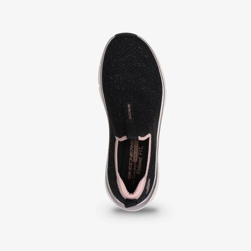 Tenis Skechers D'Lux Walker 2.0 Mujer Negro