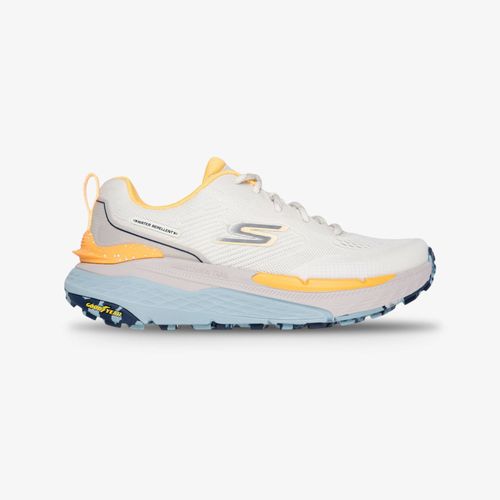 Tenis Skechers Elite Trail 2.0 Mujer Beige Naranja