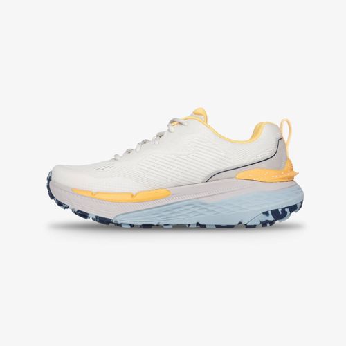 Tenis Skechers Elite Trail 2.0 Mujer Beige Naranja