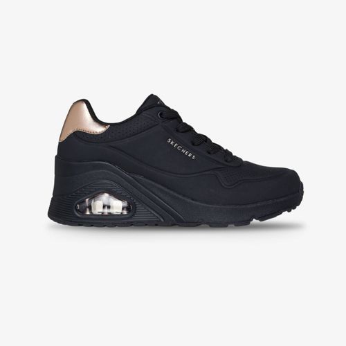 Tenis Skechers Uno Wedge Mujer Negro