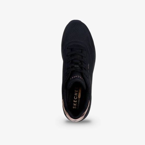 Tenis Skechers Uno Wedge Mujer Negro