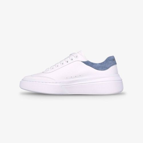 Tenis Skechers Cordova Classics Mujer Blanco Azul