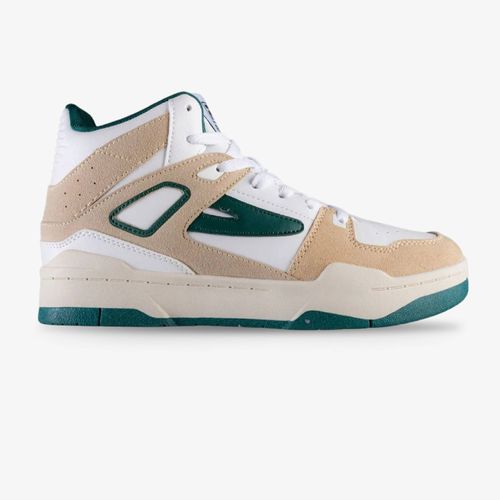 Tenis Fila Groster Hombre Blanco Gris Verde