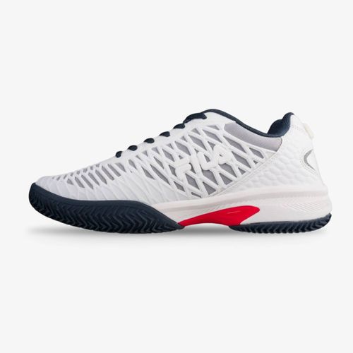 Tenis Fila Court Glide Hombre Blanco Azul Rojo