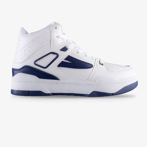 Tenis Fila Groster Hombre Blanco Azul