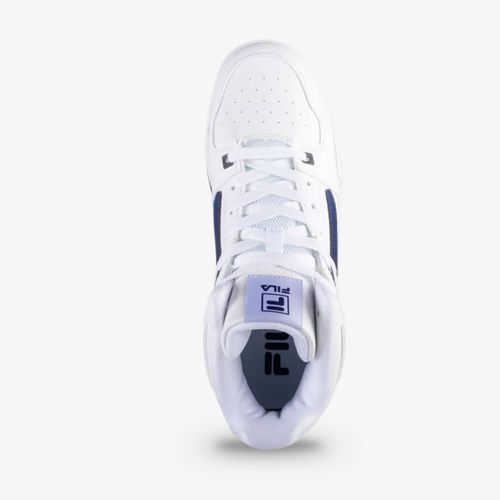Tenis Fila Groster Hombre Blanco Azul