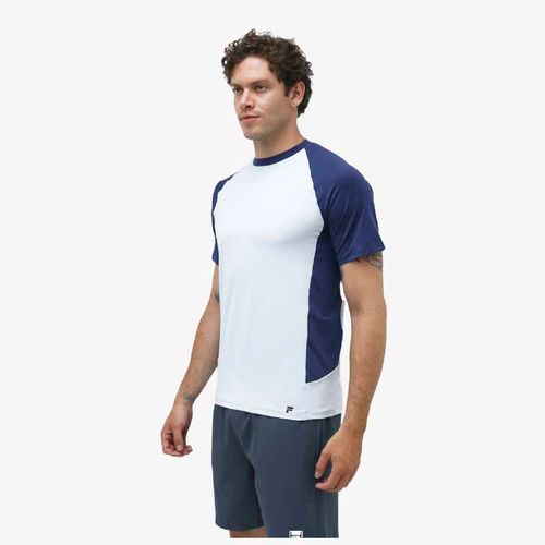 Camiseta Fila Hombre Gris Azul