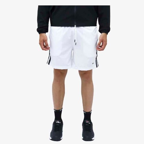 Pantaloneta Fila Hombre Blanco Negro