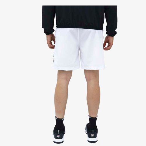 Pantaloneta Fila Hombre Blanco Negro