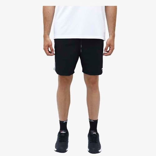Pantaloneta Fila Hombre Negro Gris
