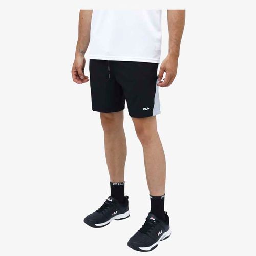 Pantaloneta Fila Hombre Negro Gris
