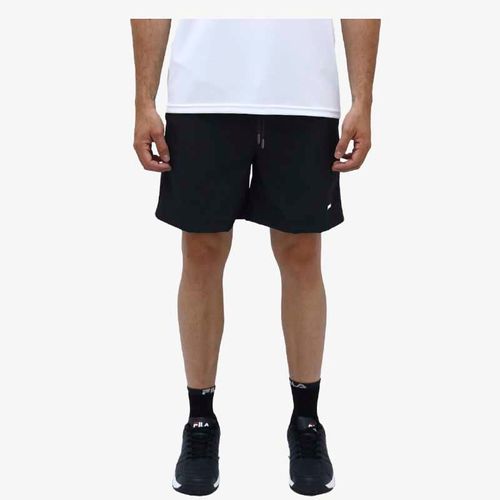 Pantaloneta Fila Hombre Negro Blanco