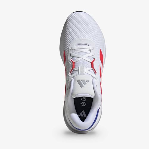Tenis Adidas Galaxy 7 Hombre Blanco Rosado