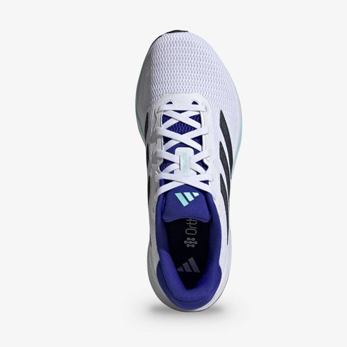 Tenis Adidas Response Hombre Blanco Azul