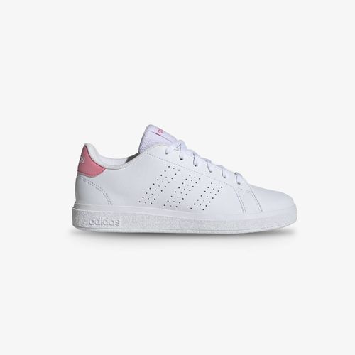Tenis Adidas Advantaje Base 2.0 Junior Blanco Rosado