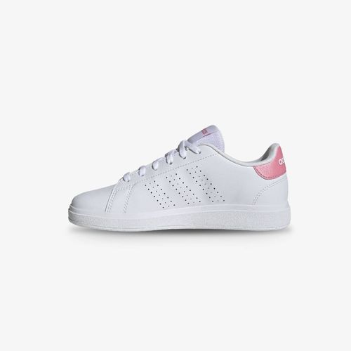 Tenis Adidas Advantaje Base 2.0 Junior Blanco Rosado
