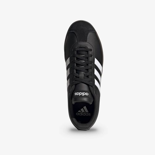 Tenis Adidas VL Court Base Mujer Negro Blanco