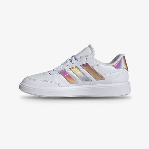 Tenis Adidas Courtblock Mujer Blanco Tornasol