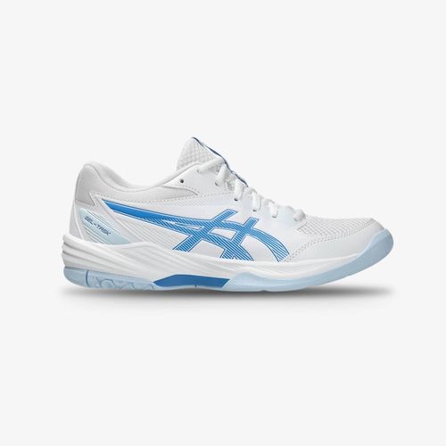 Tenis Asics Gel-Task 4 Mujer Blanco Azul
