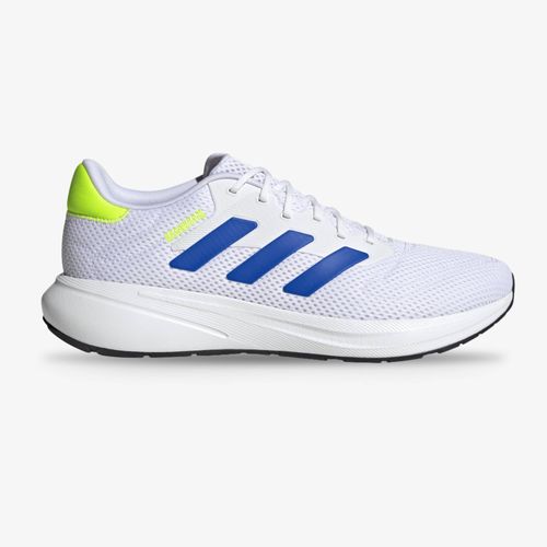 Tenis Adidas Response Runner Unisex Blanco Azul