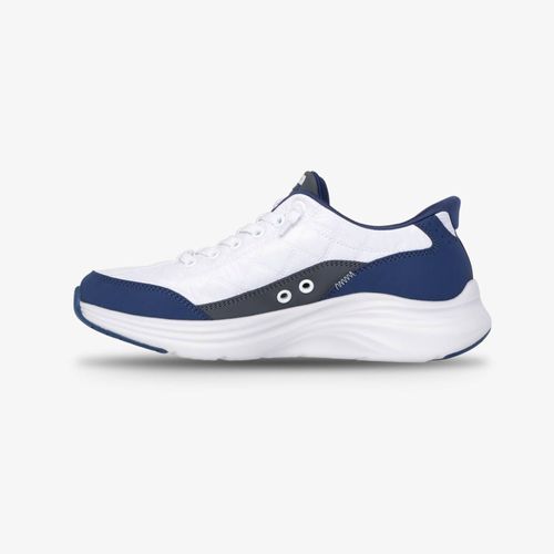 Tenis Skechers Slips-Ins Contour Foam Mujer Blanco Azul