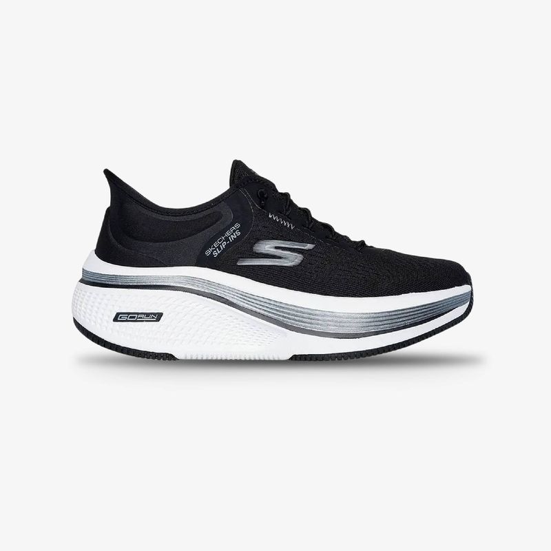 Tenis Skechers Go Run Elevate Mujer Negro Blanco