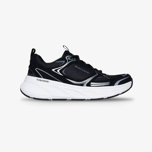 Tenis Skechers Edgeride Silver Mujer Negro