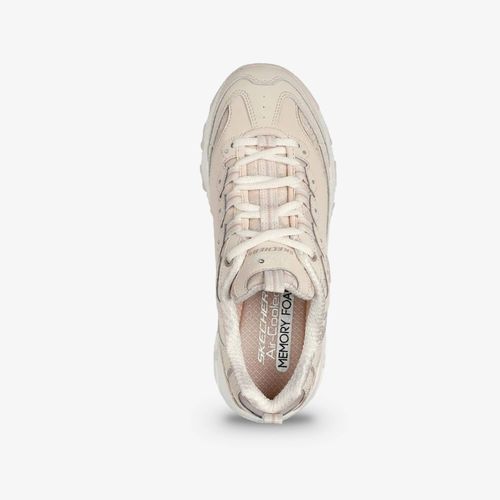 Tenis Skechers D'Lites Mujer Beige