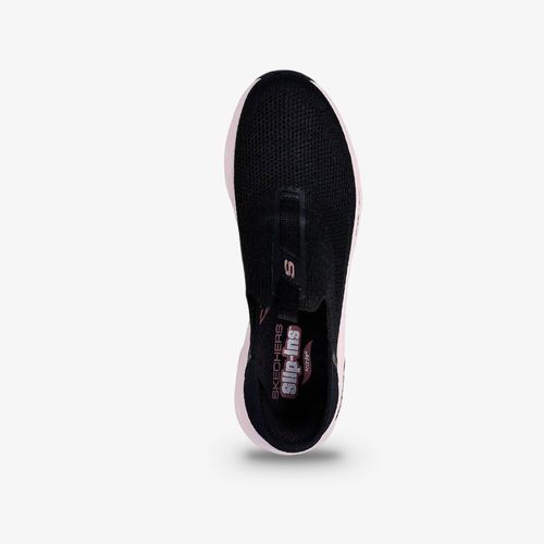 Tenis Skechers Slip-Ins Arch Fit Mujer Negro