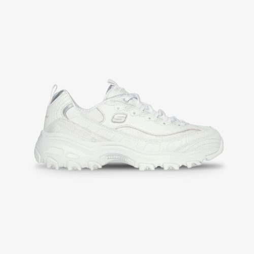 Tenis Skechers D'Lites Mujer Blanco