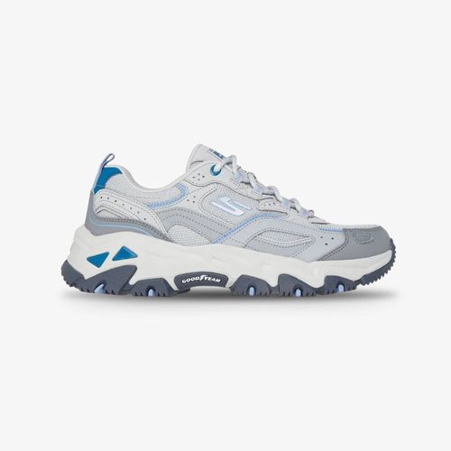 Tenis Skechers D ´Lite Hiker Mujer Gris Azul