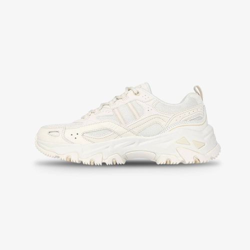 Tenis Skechers D Lite Hiker Mujer Beige Blanco