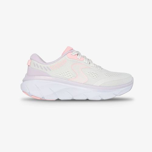 Tenis Skechers D'Lux Walker 2.0 Mujer Gris Lila