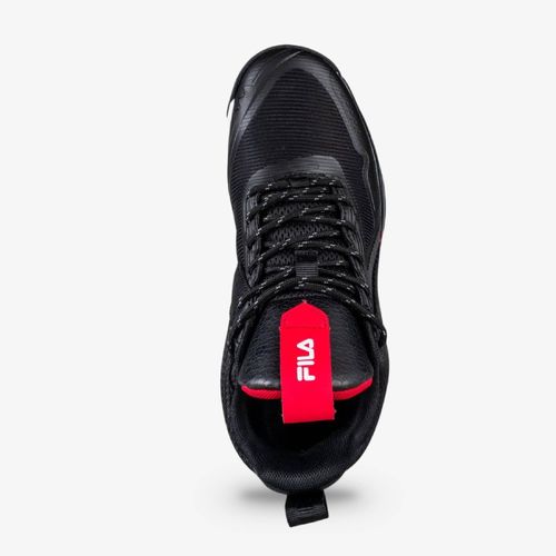 Tenis Fila Dunkdrink Hombre Negro Rojo