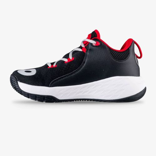 Tenis Fila Jumpmas Hombre Negro Rojo