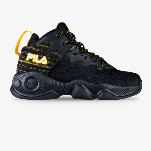 Tenis Fila Rimrider Hombre Negro Amarillo